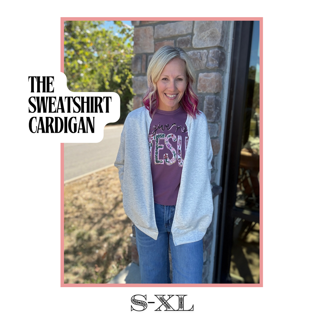 The Sweatshirt Cardigan