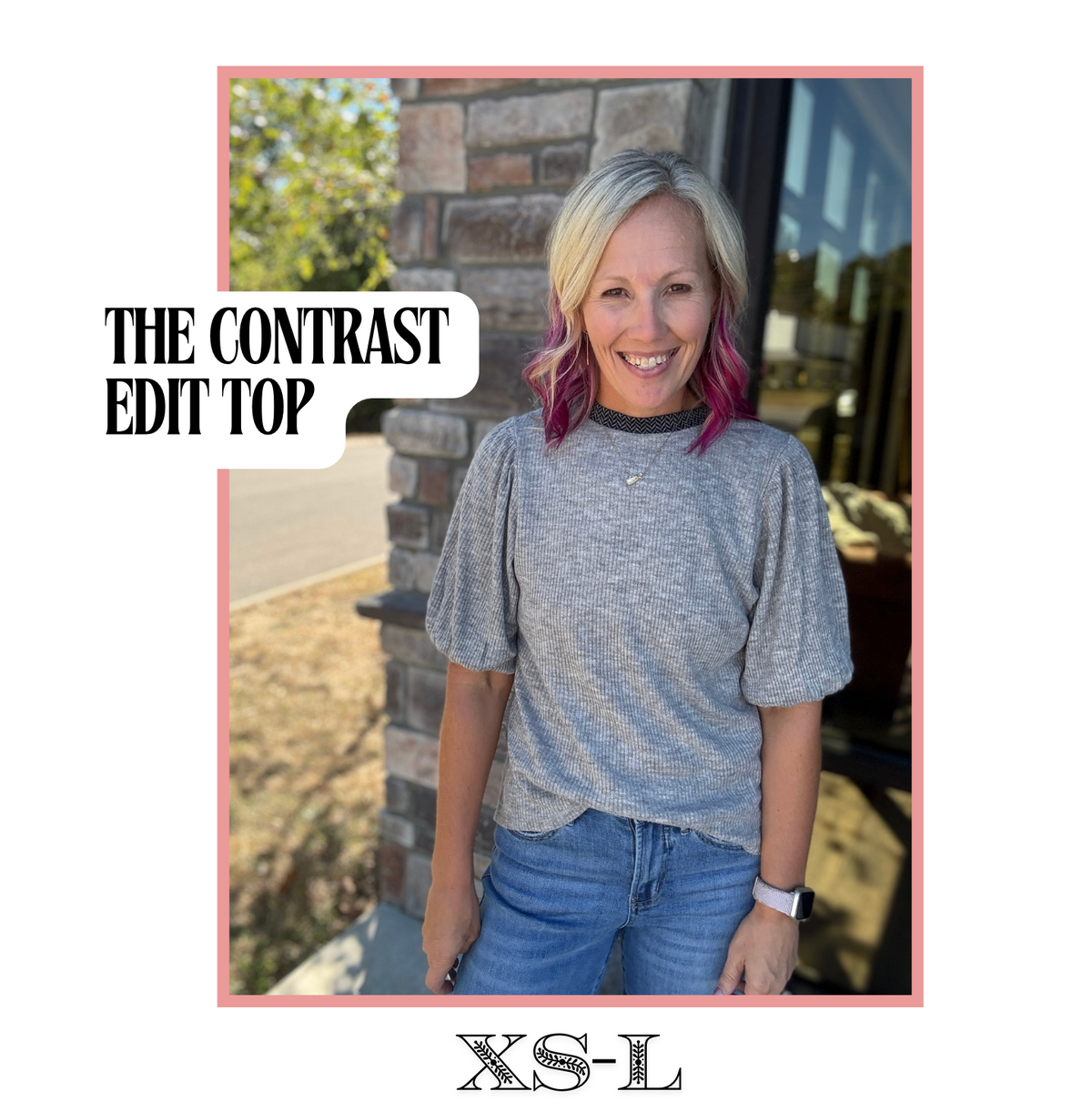 The Contrast Edit Top