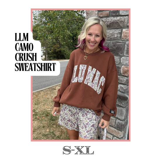 LLM Camo Crush Sweatshirt