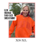 LLM Orange You Cozy Sweatshirt