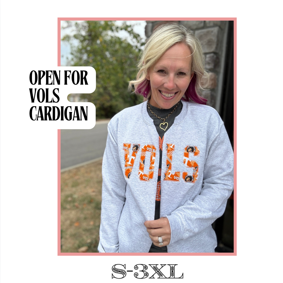 *PRE-ORDER* Open for the Vols Cardigan