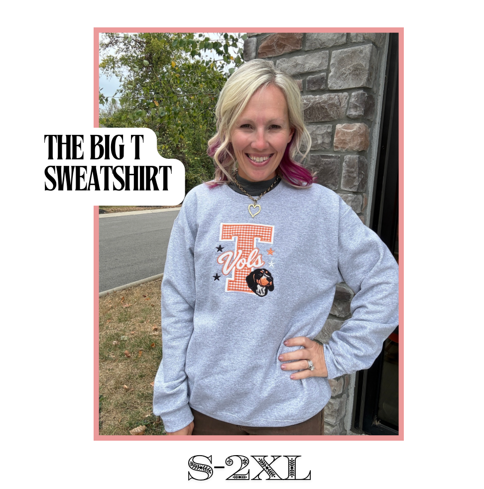 *PRE-ORDER* Big "T" Sweatshirt