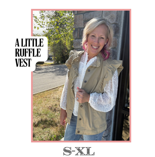A Little Ruffle Vest