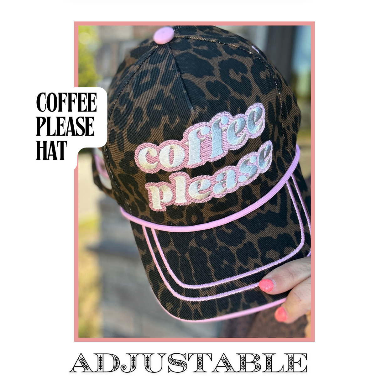 Coffee Please Hat