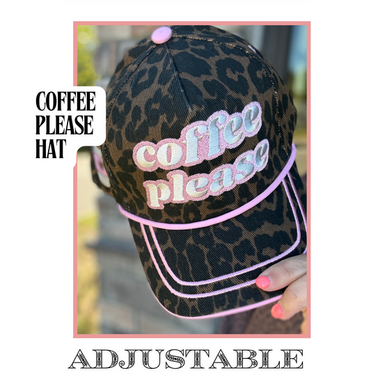 Coffee Please Hat