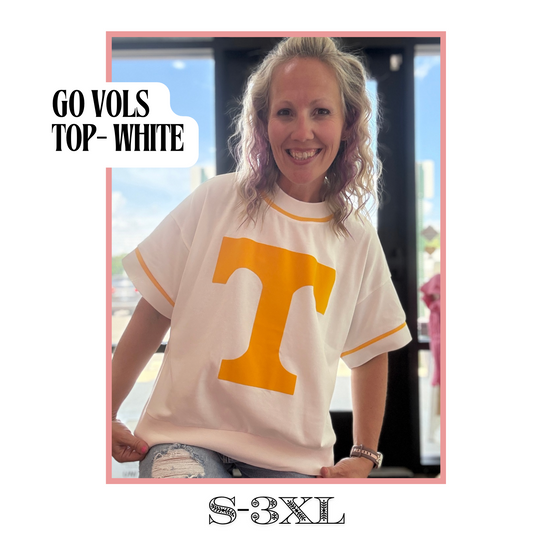 Go Vols!- White