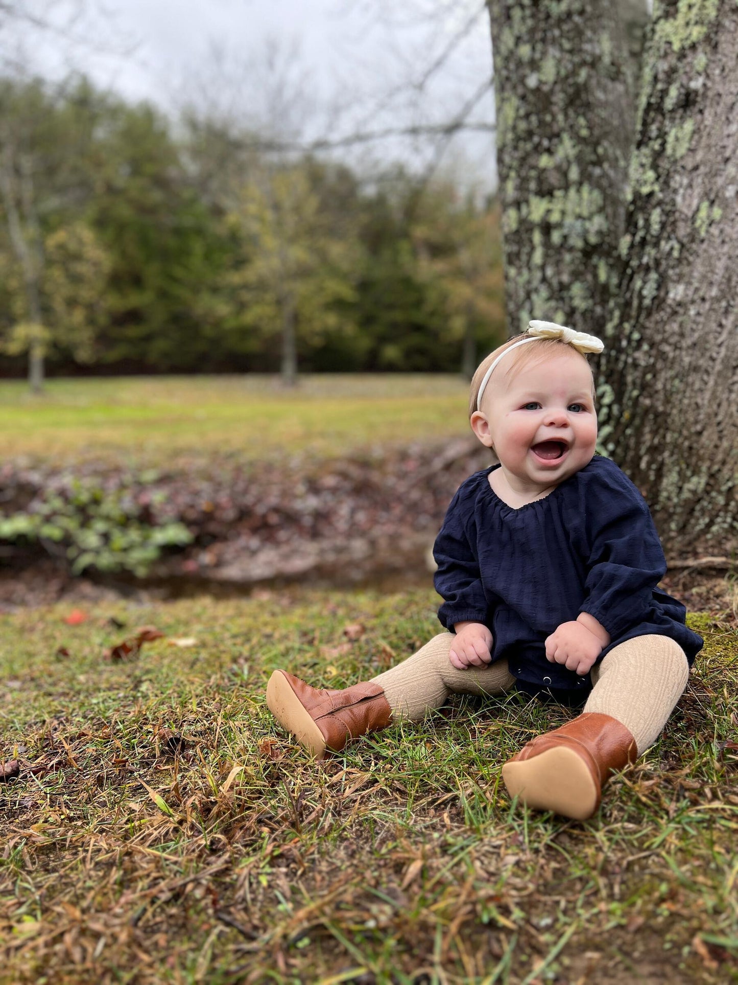 Navy Baby Bubble