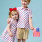Boys Freedom Flags Polo