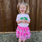 Rainbow Ombre Bow Clip Set