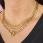 Layered Chain Necklace Set