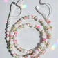 Confetti Beaded 4-1 Charger