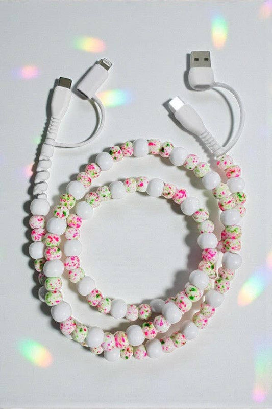 Confetti Beaded 4-1 Charger