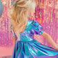 Aqua Party Dress