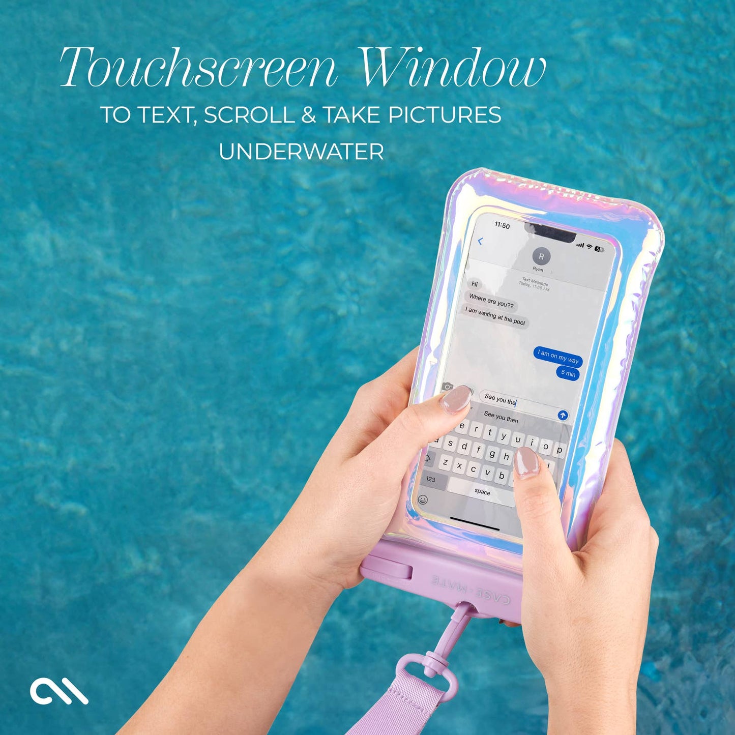 Waterproof Floating Pouch - Iridescent