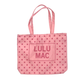 Hot Pink Dot Tote Bag