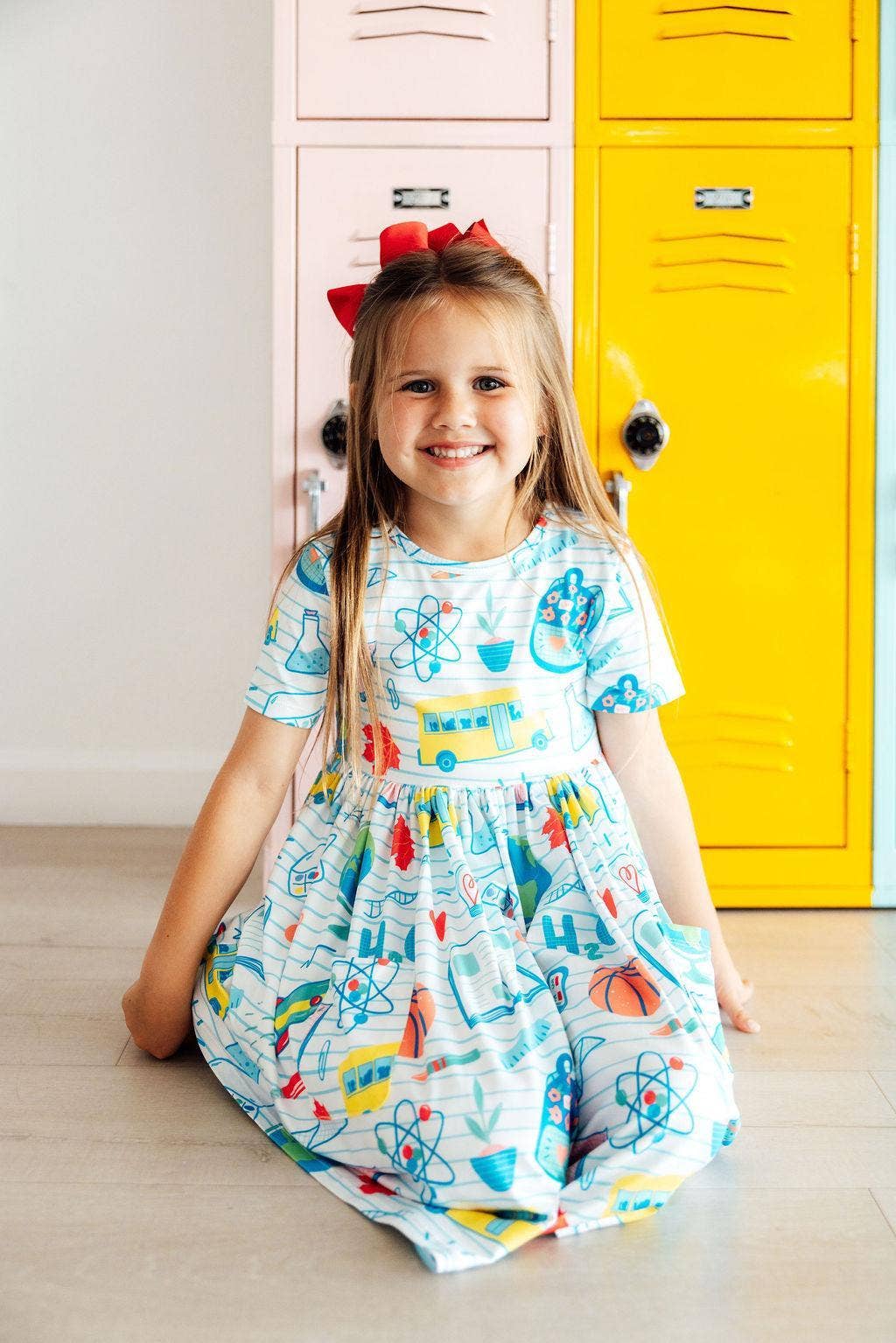 School Rules Twirl Dress