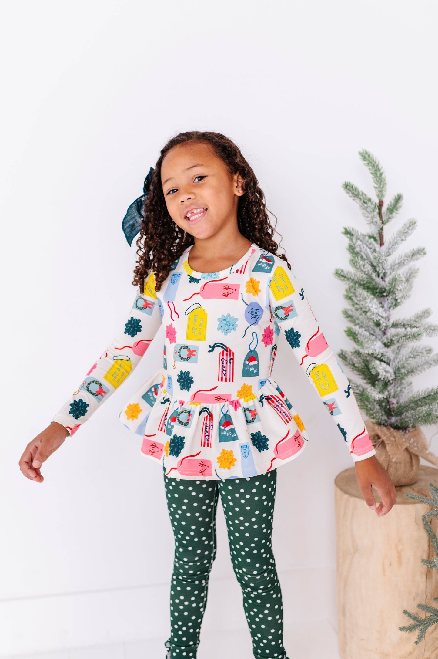 Gift Wrapped Peplum Top