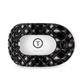 Jet Black Quilted Round- Large