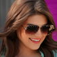 Hollywood Studded Sunglasses: Pink