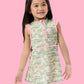 Sage Blossom Camo Dress