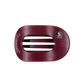 Flat Round Hair Clip | Medium | Go Noles!