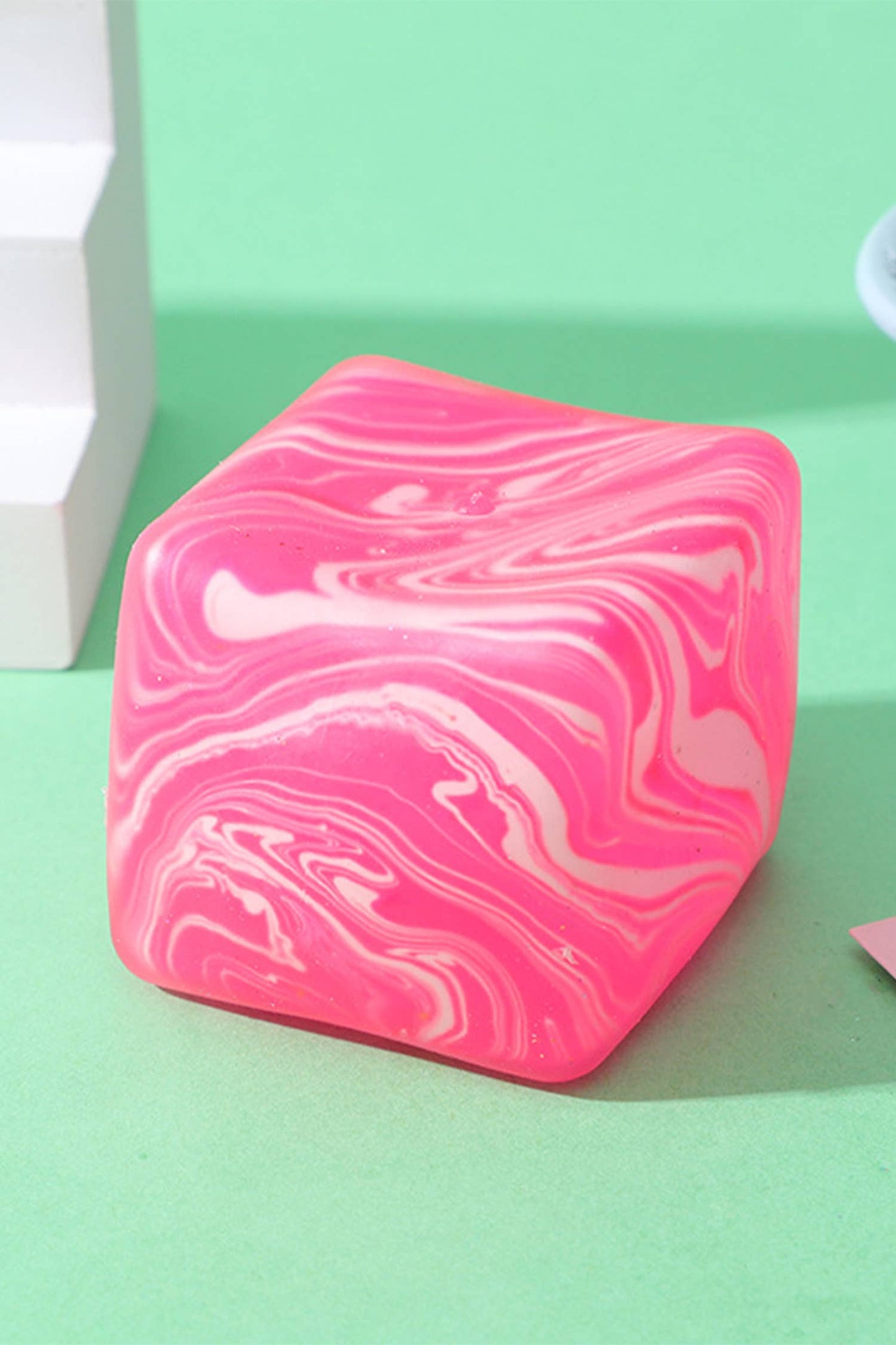 Sweet Cube Squish- Pink