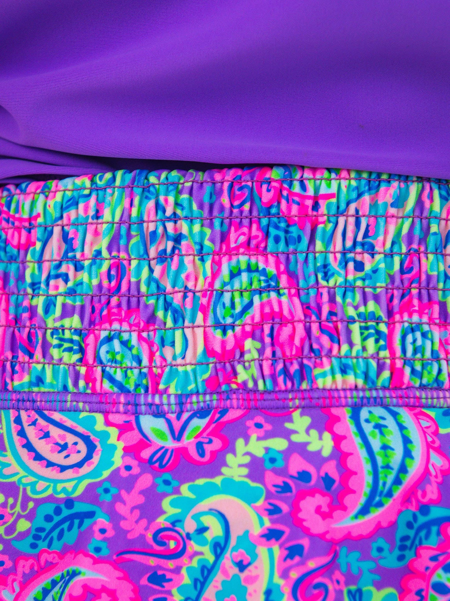 Paisley Pop Active Skort