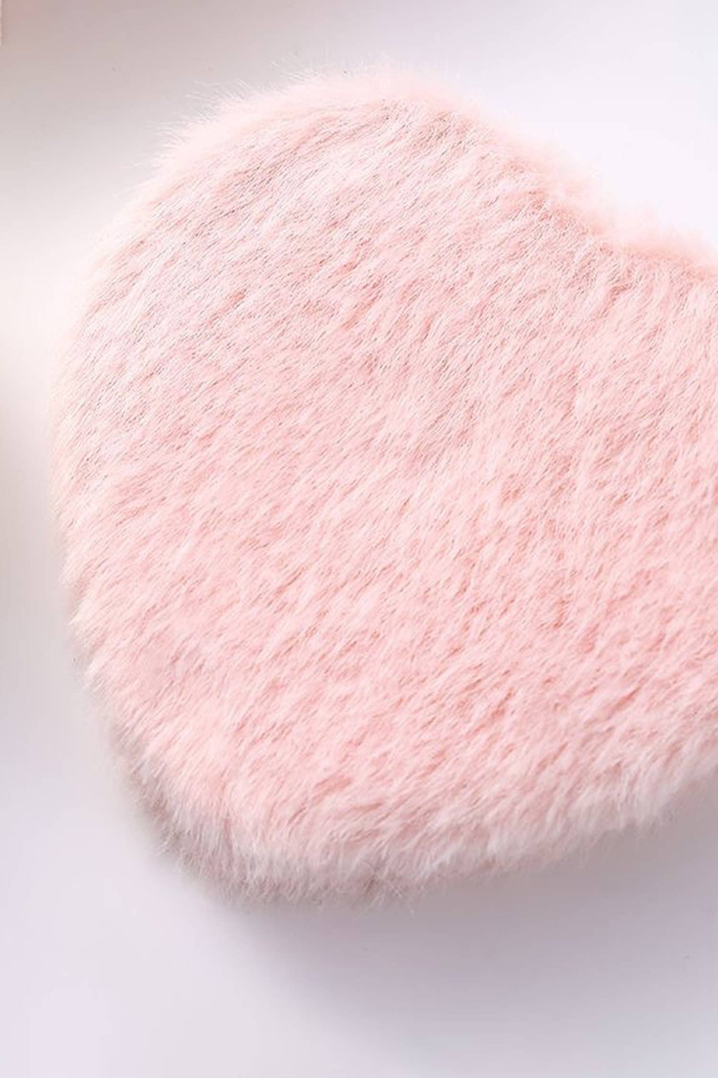 Heart Shape  Fluffy Mirror