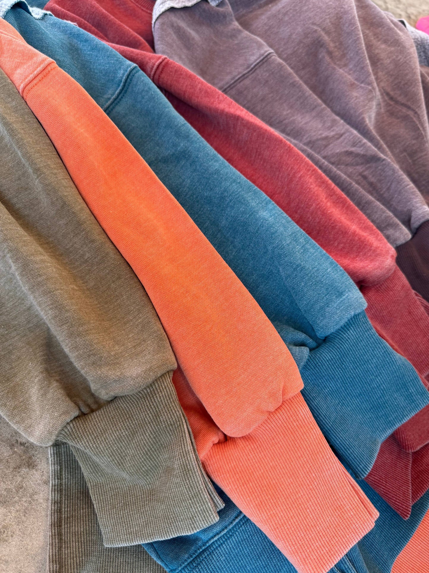 Classic Crew Pullover- Blue