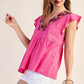 Gianna Embroidered Top