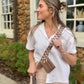 Clip & Go Crossbody: Leopard