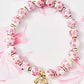 Floral Bow Beaded Bracelets