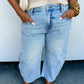 Light Wash Barrel Jeans