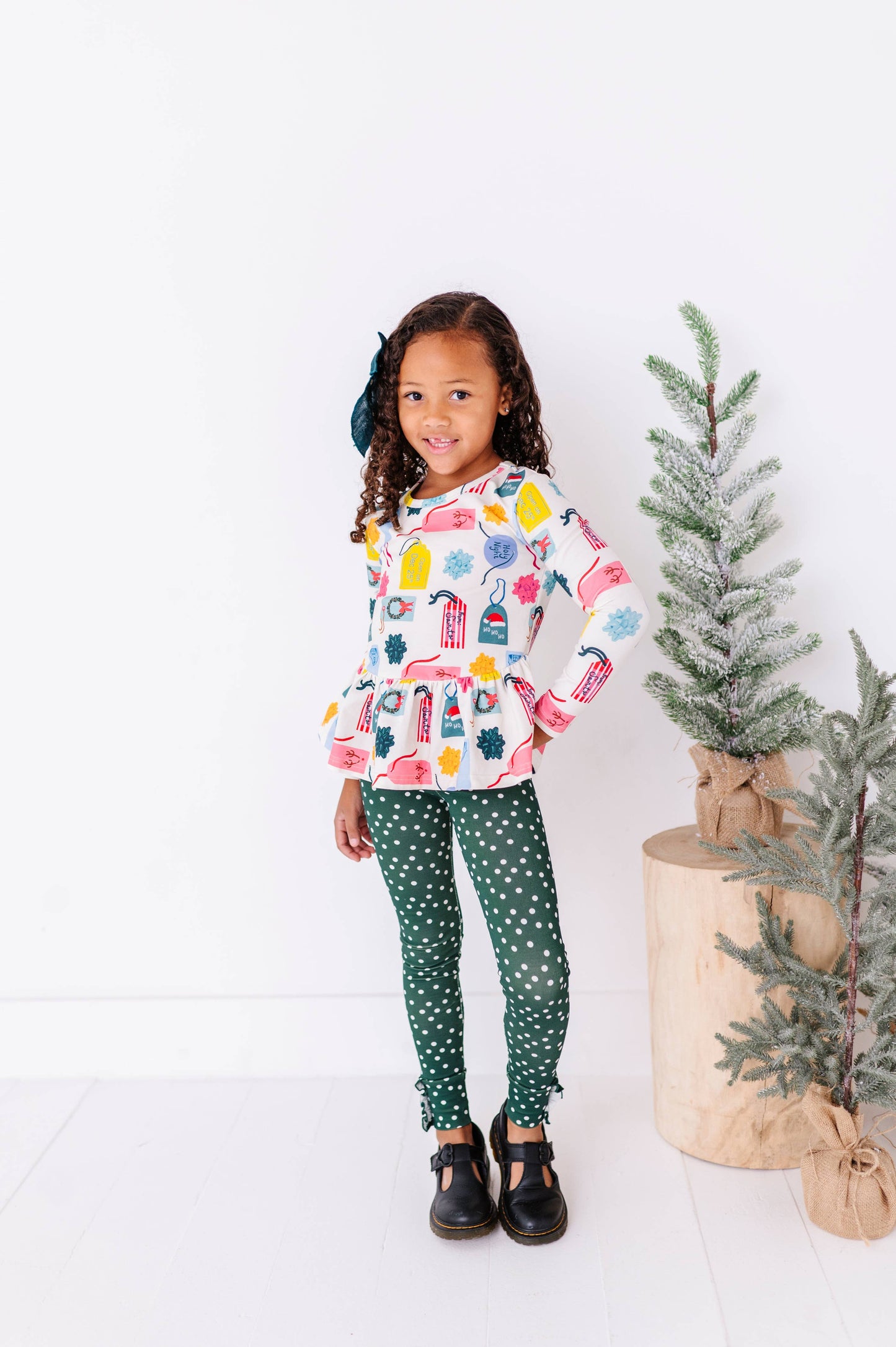 Gift Wrapped Peplum Top