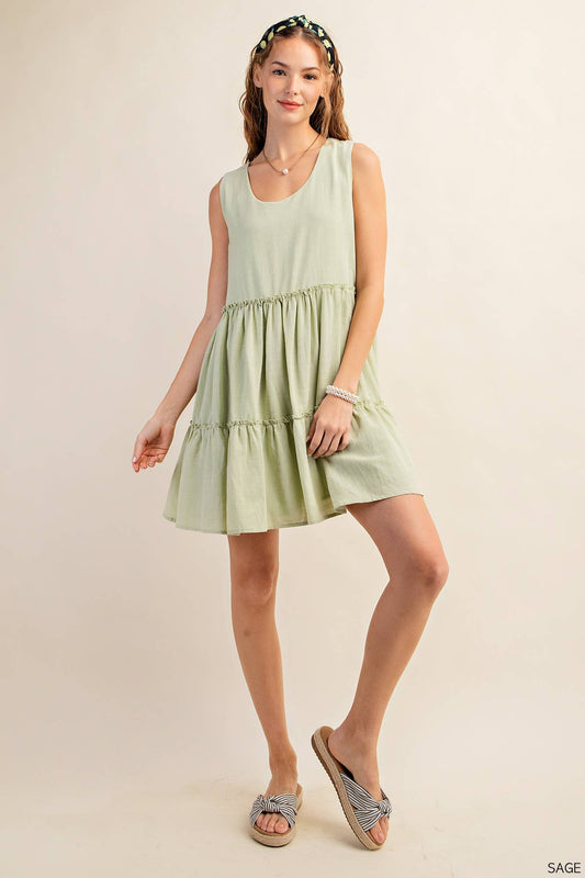 Carlin Sage Dress (S)