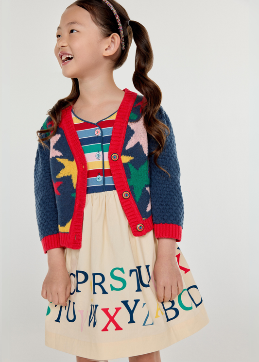 📚🎒Alphabet Road Dress