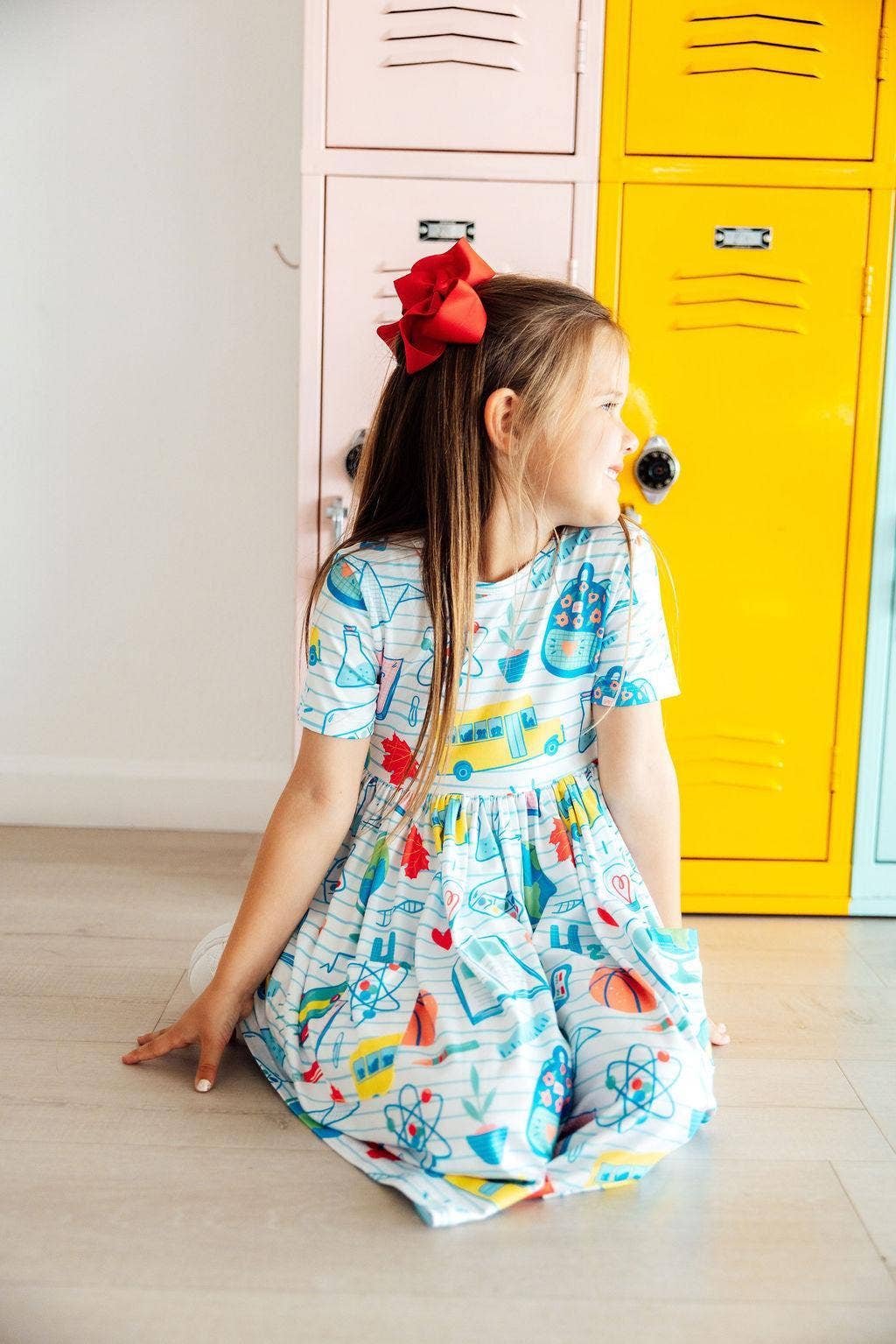 School Rules Twirl Dress