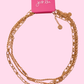 Layered Chain Necklace Set