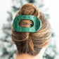 O Christmas Tree | Large | Flat Round Hair Clip