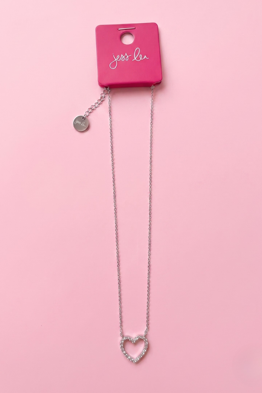 Love Struck Necklace- Silver