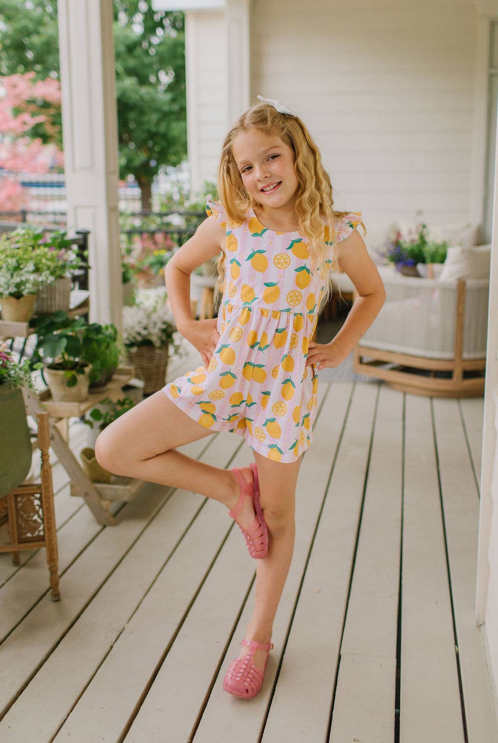 Lemonade Romper