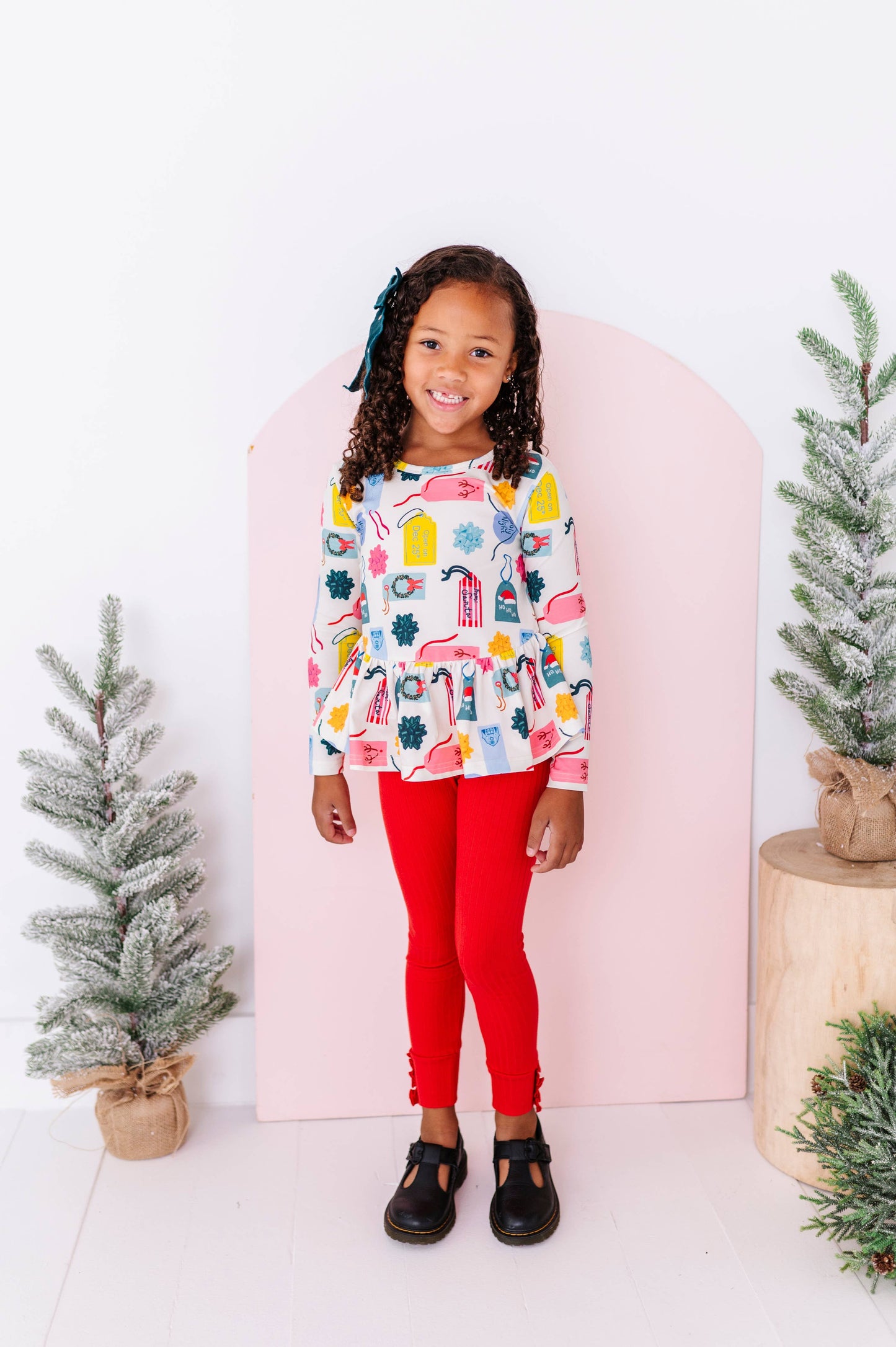 Gift Wrapped Peplum Top