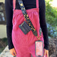 Clip & Go Crossbody Leopard Brown/Gold