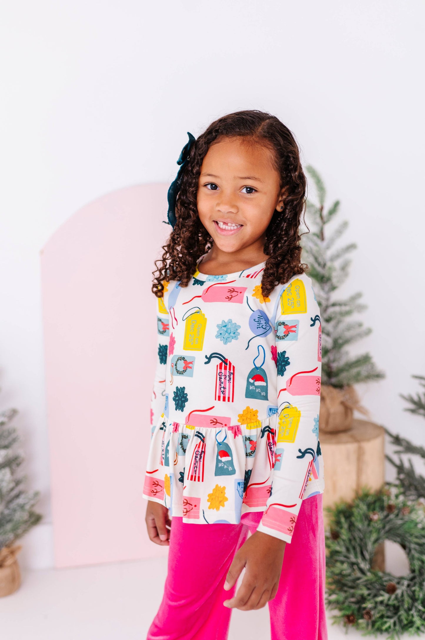 Gift Wrapped Peplum Top