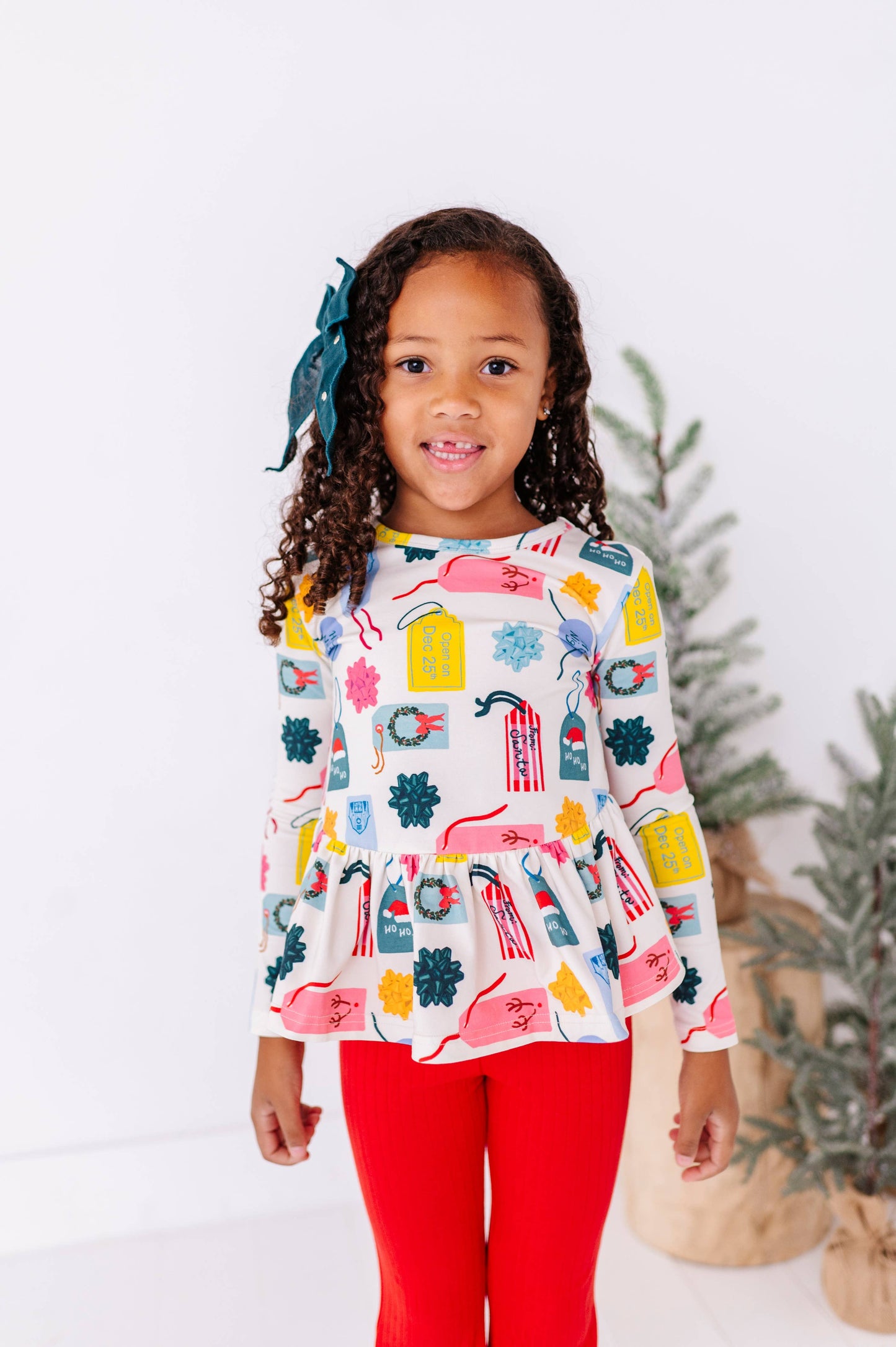 Gift Wrapped Peplum Top