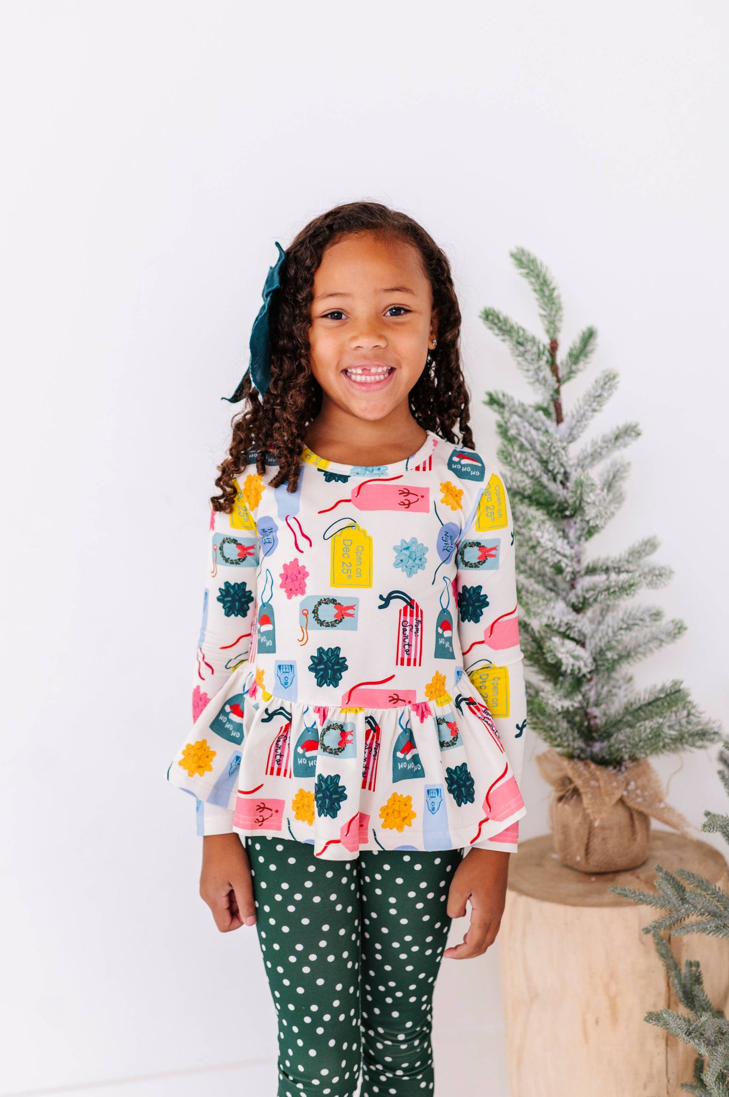 Gift Wrapped Peplum Top