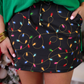 Christmas Lights Skort