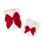 Red Velvet Hair Bow