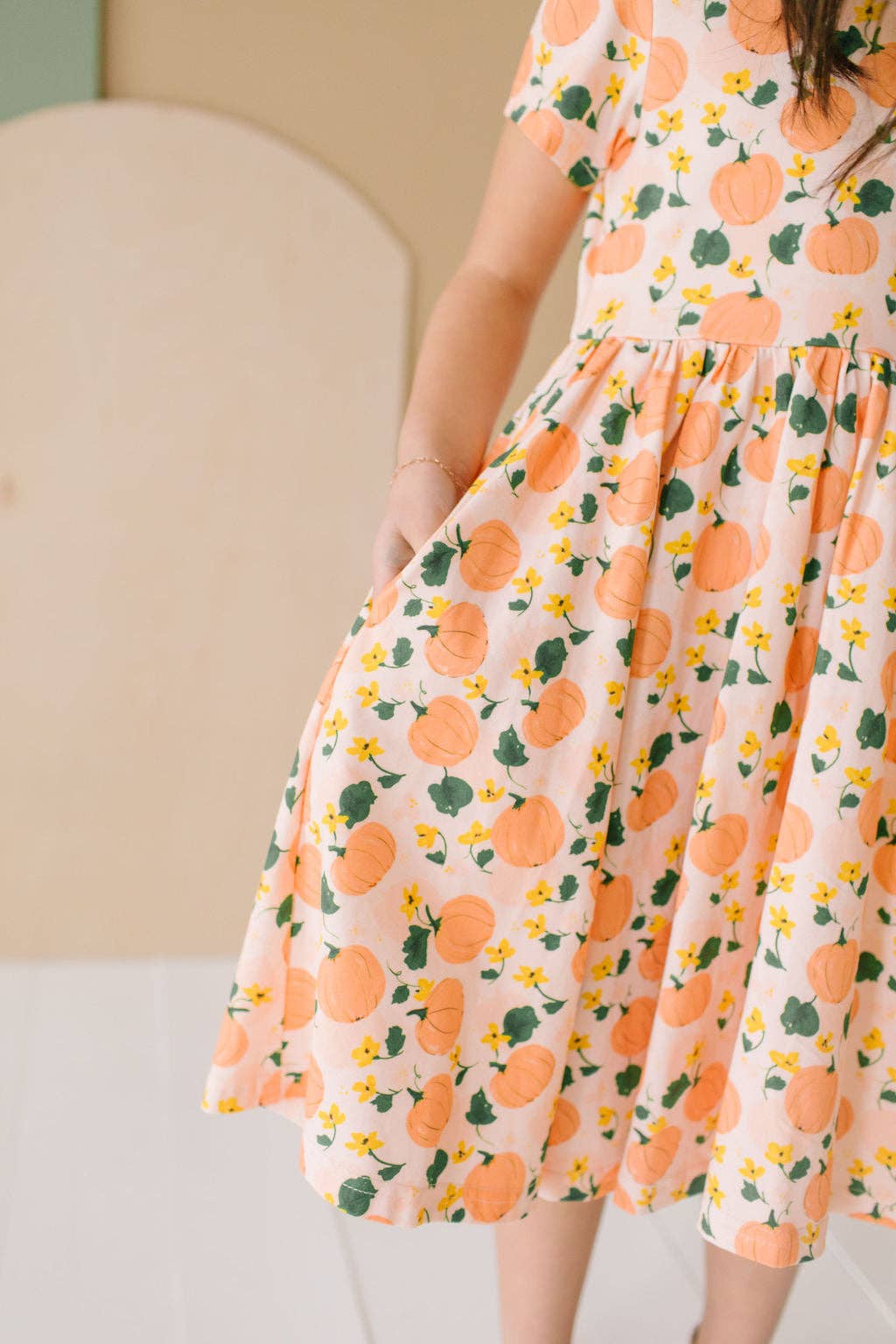 Pumpkin Twirl Dress