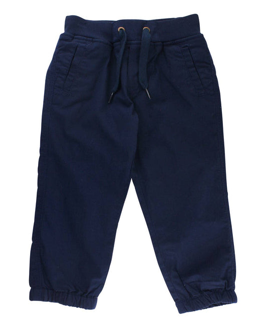 Navy Chino Jogger Pant